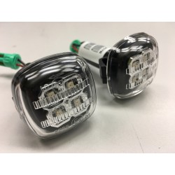 Audi A4 B5 bočné blikač černé LED