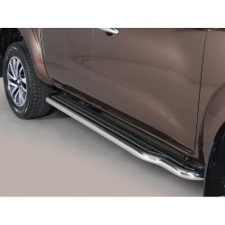 Bočné nerezové nášľapy Nissan Navara NP300