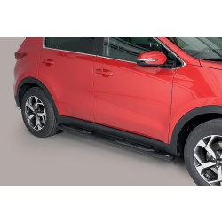  oválne bočné nášľapy Misutonida so stúpadlami pre Kia Sportage IV, od r.v. 2016-2021, nerezové, 95x60mm 