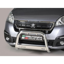 Peugeot Partner / Citroen Berlingo nerezový predný ochranný rám 63mm