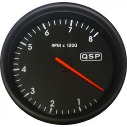 Prídavný budík QSP - Otáčkomer 8000 rpm Recall