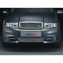 Škoda Fabia - rámčeky hmlových svetiel - ABS - matný chróm