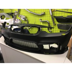 Predný spojler pod nárazník 3 dielny - CARBON, ABS plast Univerzálný