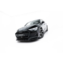 Audi A3 8Y Facelift Sedan 2024->, spojler pod predný nárazník, Maxton design