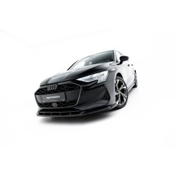 Audi A3 8Y Facelift Sedan 2024->, spojler pod predný nárazník ver.2, Maxton design