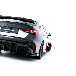Audi RS3 Sedan 8Y Facelift, bočné difúzory pod zadný nárazník ver.3, Maxton design