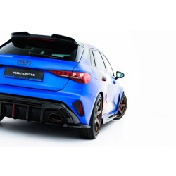 Audi RS3 Sportback 8Y Facelift, bočné difúzory pod zadný nárazník ver.1, Maxton design