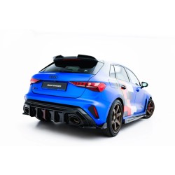 Audi RS3 Sportback 8Y Facelift, bočné difúzory pod zadný nárazník ver.2, Maxton design