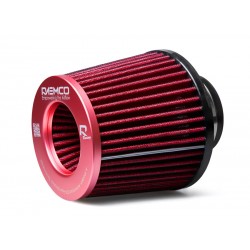Raemco univerzálny vzduchový filter s dĺžkou 130 mm červený
