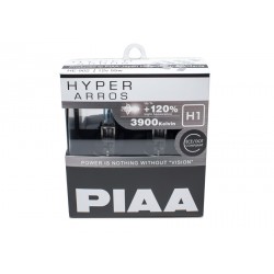 Autožiarovky PIAA Hyper Arros 3900K H1 - o 120 percent vyššiu svietivosť, zvýšený jas