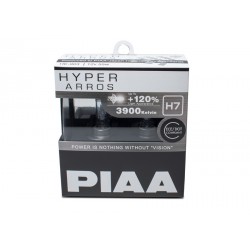 Autožiarovky PIAA Hyper Arros 3900K H7 - o 120 percent vyššiu svietivosť, zvýšený jas