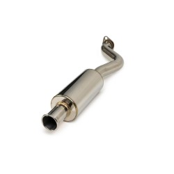 Honda Civic 1995-2001 3 dver. hatchback 1.4i (D14A3/A4/Z2 - EJ9) Koncový diel výfuku SPOON STYLE nerezová oceľ