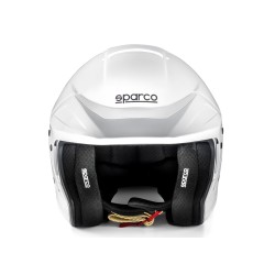 Sparco helma FLUX RJ, s homologáciou FIA, farba biela