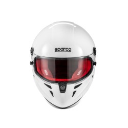 Sparco helma STEALTH RF, s homologáciou FIA, farba bielo-červená