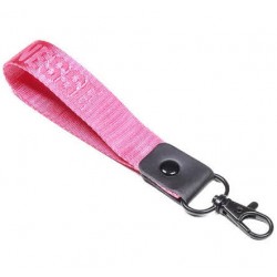 Auto Finesse Finesse Finesse  Luxury Embossed Lanyard Short Pink
