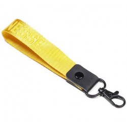 Auto Finesse Luxury Embossed Lanyard Short Yellow