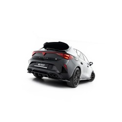 Cupra Leon Mk1 Facelift, spojler pod zadný nárazník s rebrovaním ver.2, Maxton Design