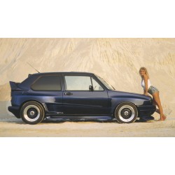 Rieger zadné krídlo pro Volkswagen Golf 1, GFK (laminát)