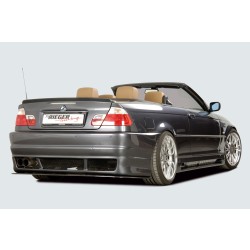 Rieger lipa pod zadný nárazník pre BMW rad 3 E46