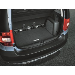 Škoda Yeti - textilný koberec do kufra pre vozidlá so zvýšenou podlahou