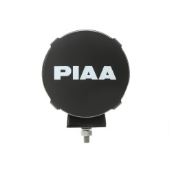 PIAA čierny plastový kryt s logom pre okrúhle prídavné LED svetlomety PIAA radu LP, typ svetlometu: PIAA LP560