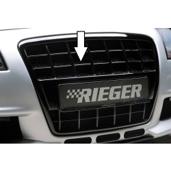 Rieger maska chladiča s integrovaným držiakom ŠPZ pre Audi A3 8P 3-dver., 5-dver., Sportback, plast ABS lakovaný do čiernej lesklej farby