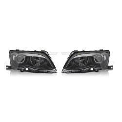 BMW E46 LCI 01-05 - Predné svetlá XENONOVÁ čierna TYC