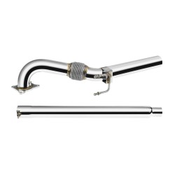 Nerezová downpipe pre Škoda Octavia II RS 2.0 TSI 2005-2009