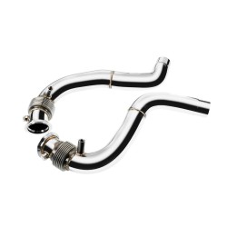 Nerezová downpipe pre BMW X5 F15 50ix 4.0/4.4L N63B 2015-