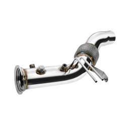 Nerezová downpipe pre BMW X6 F16 30xd/40xd N57N/N57Z 2013-2017