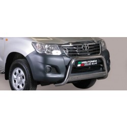 Toyota Hilux VII FL - Nerezový predný ochranný rám 63mm