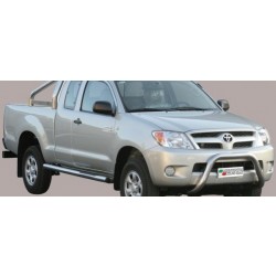 Toyota Hilux VII - Nerezový predný ochranný rám 76mm