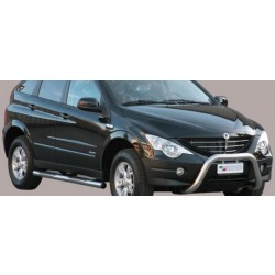 SsangYong Actyon - Nerezový predný ochranný rám 76mm