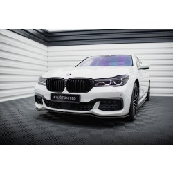 BMW rad 7 M-Pack G11/G12, spojler pod predný nárazník, Maxton design