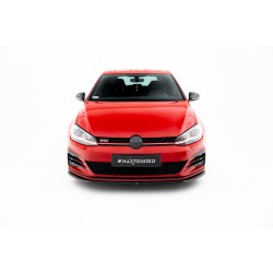 Volkswagen Golf GTI Mk7 FL, spojler pod predný nárazník ver.4, Maxton design