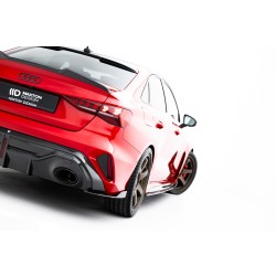 Audi RS3 Sedan 8Y Facelift, karbónové bočné difúzory pod zadný nárazník, Maxton Design