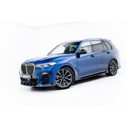 BMW X7 G07 M-Pack, karbónové difúzory pod bočné prahy, Maxton Design