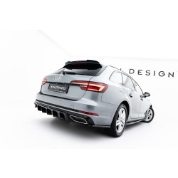Audi S4 B9 Sedan/Avant, bočné spojlery pod zadný nárazník, Maxton design