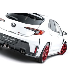 Toyota GR Corolla Mk12, bočné difúzory pod zadný nárazník, Maxton design