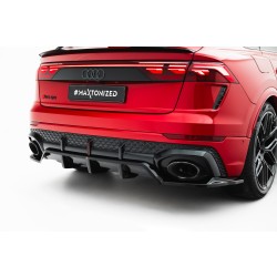 Audi RSQ8 Mk1 Facelift, spojler pod zadný nárazník s rebrovaním, Maxton design