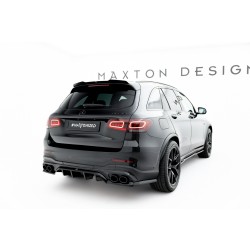 Mercedes GLC 43 SUV X253 FL AMG, spojler zadného nárazníka s rebrovaním, Maxton design