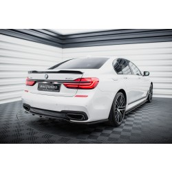 BMW rad 7 M-Pack G11/G12, spojler pod zadný nárazník s rebrovaním, Maxton design