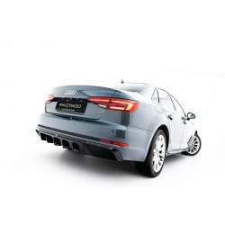 Audi A4 B9 S-Line Sedan/Avant, vložka zadného nárazníka ver. 2, Maxton design