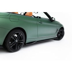 BMW rad 4 F32/F33, difúzory pod bočné prahy, Maxton design