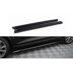 Audi Q8 Mk 1 S-Line FL / SQ8 FL, difúzory pod bočné prahy ver.2, Maxton design