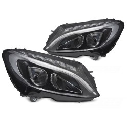 Mercedes W205 2014-2018 - predné FULL LED svetlá DRL