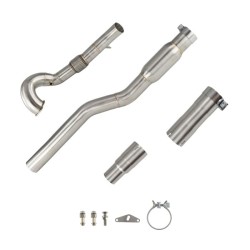 Nerezová downpipe pre Racing VW Golf VII R 2.0 TFSI 5G 2013-2017