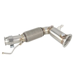 Nerezová downpipe pre Mini Cooper S F56 LCI JCW B48D 2019-2025