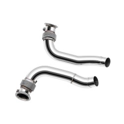 Nerezová downpipe pre BMW G11/G12 750i/ix N63R 2015-2017