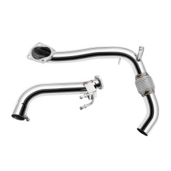 Nerezová downpipe pre Volkswagen Scirocco Mk3 1.4 TSI 2009-2018